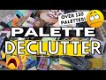 I NEED TO GET RID OF SOME PALETTES... | +100 Palettes! | Massive Eyeshadow Palette Declutter 2021