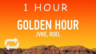 ​JVKE - golden hour (Lyrics) ft. Ruel | 1 HOUR