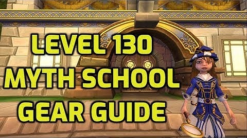 WIZARD101 LEVEL 130 MYTH GEAR GUIDE, PVP, DAMAGE & CRITICAL SETS