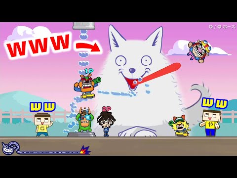 イッヌがキマって爆笑するゲーム【おすそわける メイド イン ワリオ】【ぐちお・やまぐっち】