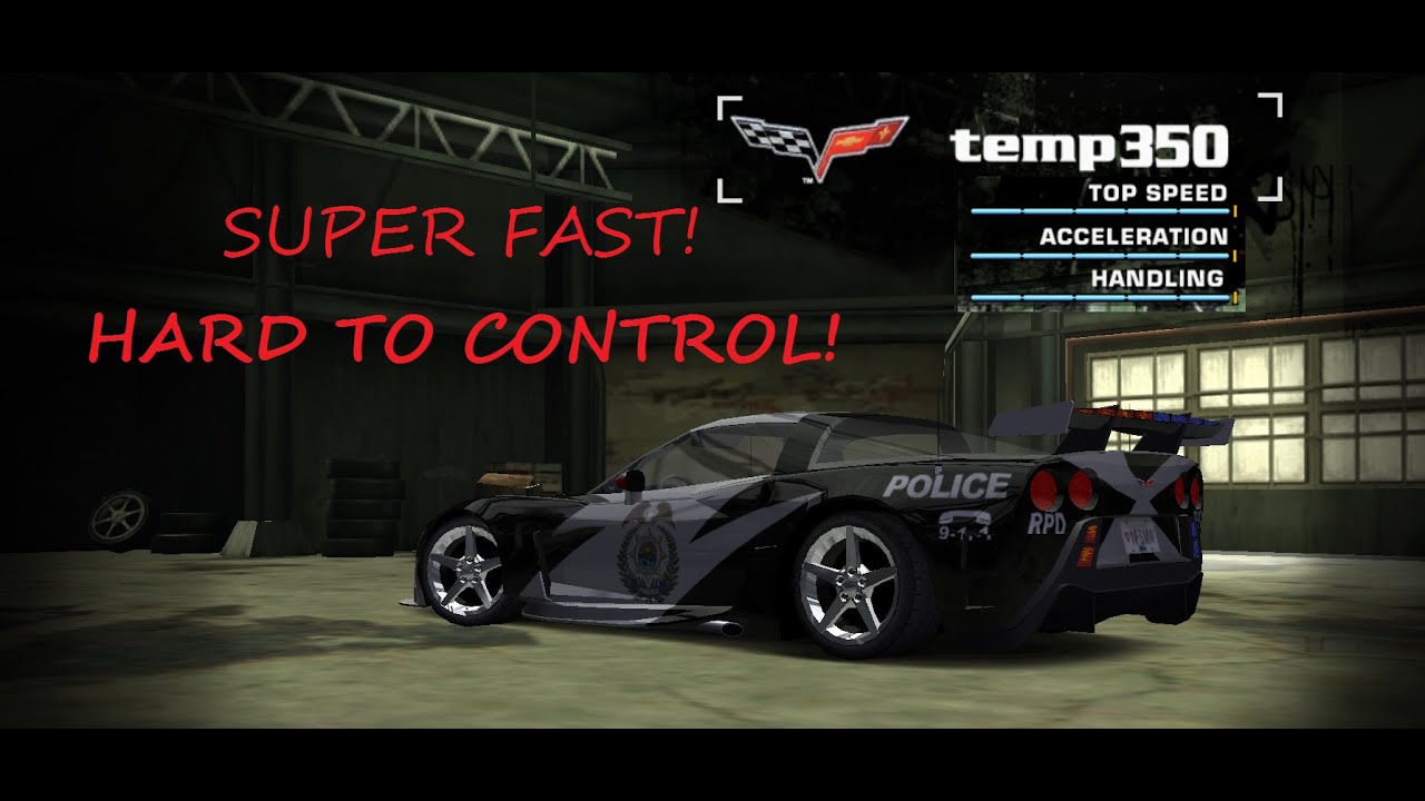 THIS CAR IS INSANE! - All Blacklist Races - Cross's Corvette - Need for Speed: Most Wanted (2005)