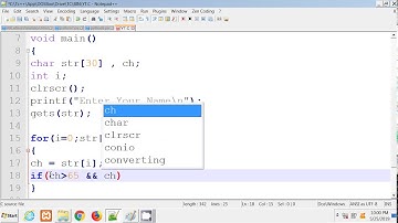 C Program | Convert lowercase letter to uppercase and vice versa | Hindi
