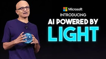 Microsoft Just Built First Ever AI Computer That Runs on Light