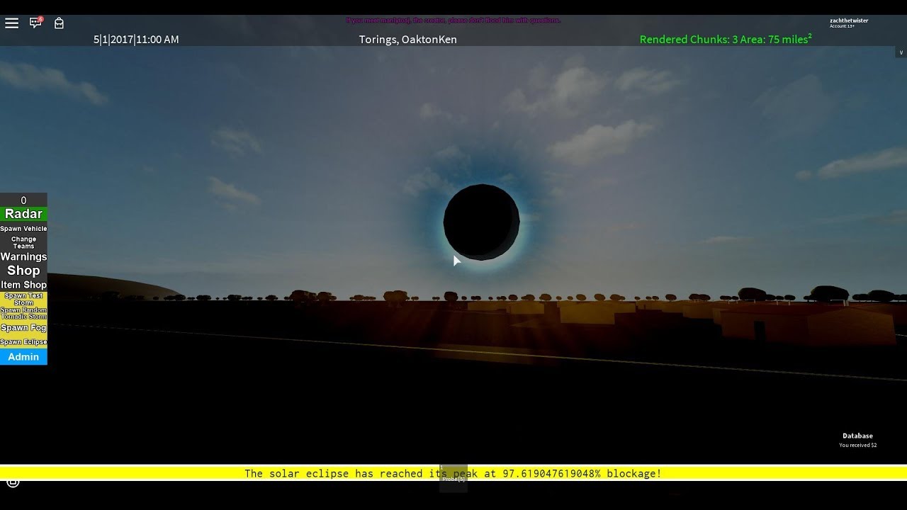 Roblox Scr5 Solar Eclipse Timelapse Youtube - eclipsis mechanism roblox part 1 youtube