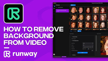 How to Remove Background From Video With Green Screen (Runwayml Tutorial Video)