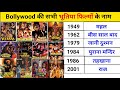 Bollywood all horror movie name list  all ghost film name       