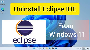 Uninstall eclipse ide from Windows 11