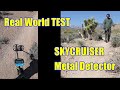 Real world test skycruiser metal detector in nevada the silver state 