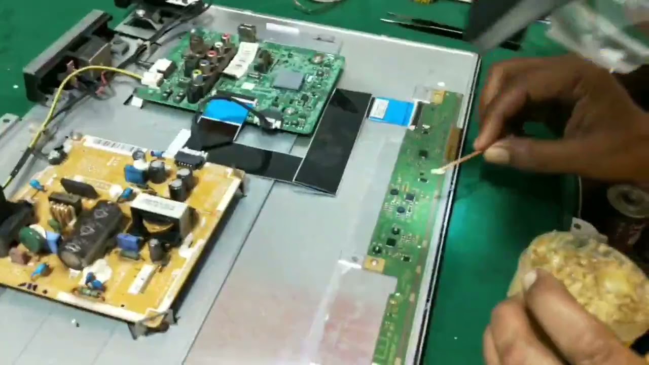 samsung panel repair. ic changing easy. siliguri led tv repairing center. led tv repairing center