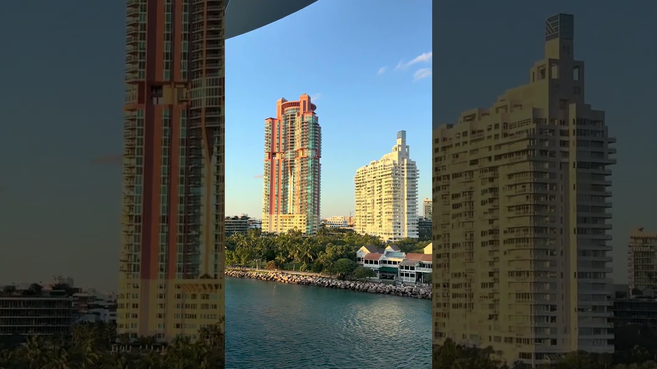 Sail away from Miami at Golden Hour
