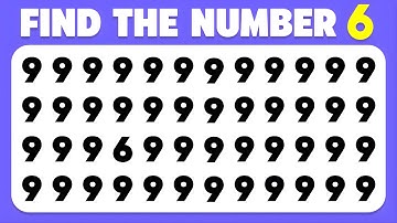 🔎Find the ODD One Out - Numbers and Letters Edition ✅ Easy, Medium, Hard - 21 levels | Dow Quiz