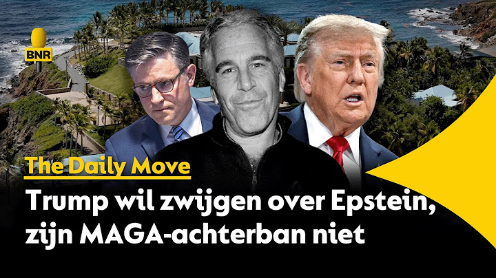 Trump onder vuur: Epstein-files verdelen Republikeinen