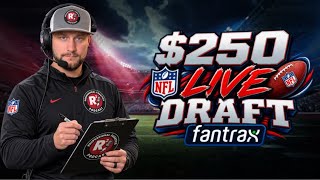 LIVE $250 FANTRAX Draft (1st Pick) | Josh Jacobs Reaction & LIVE Mailbag