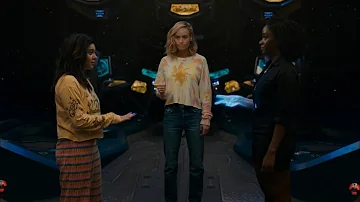 The Marvels - Carol, Kamala, and Monica's Switch Places Training Montage