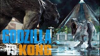 INDOMINUS REX VS T-REX | Godzilla vs Kong Style (Jurassic World: Dominion)