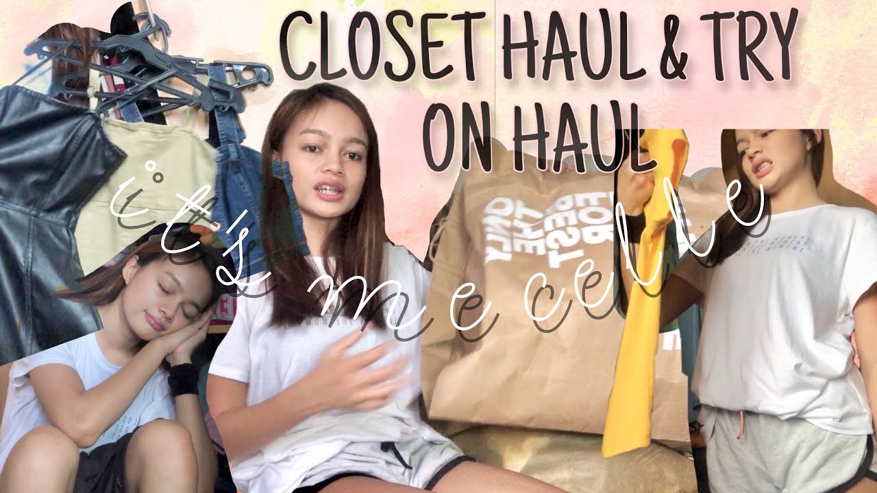 CLOSET HAUL { and try on haul } ♡ - YouTube