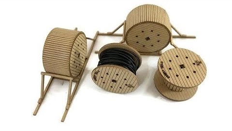 Live Build: Shipping Crates and Cable Drums