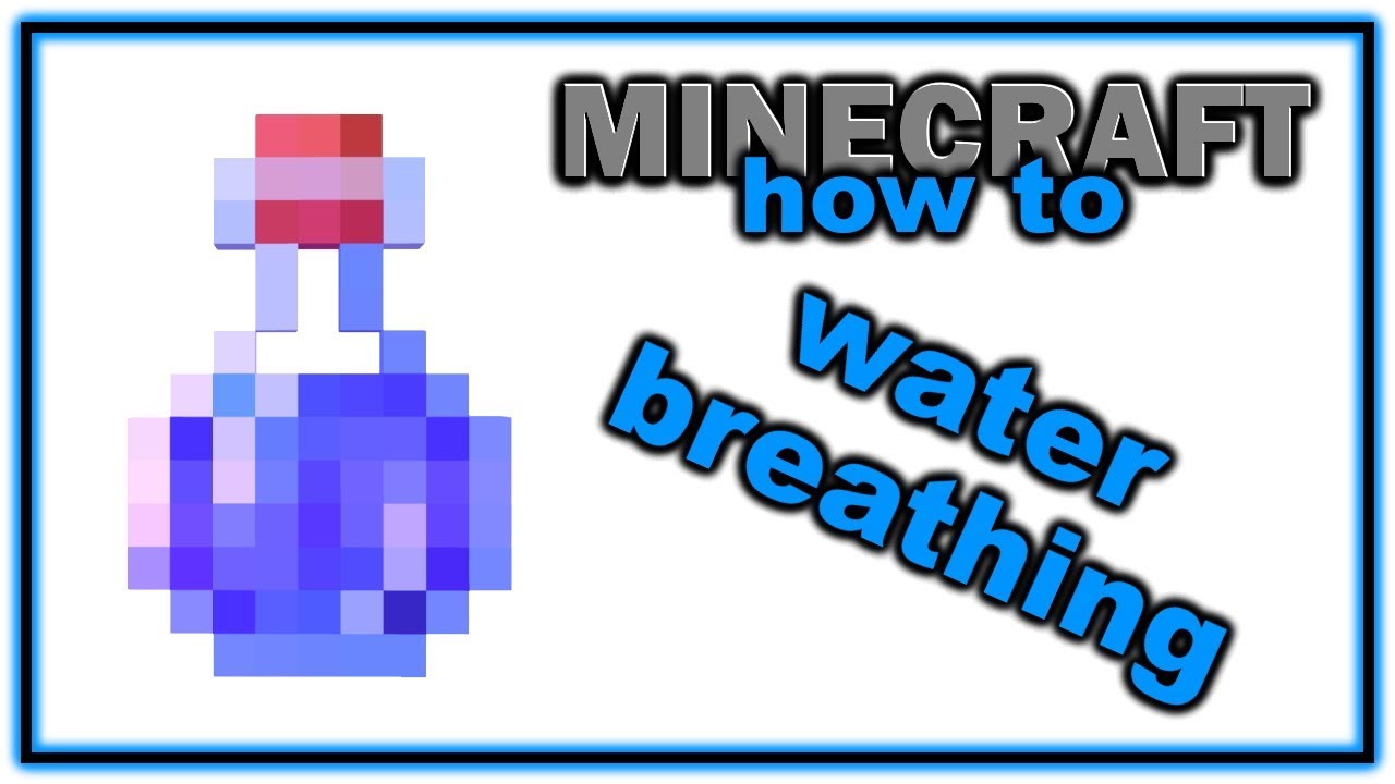 Minecraft 水呼吸ポーションの作り方