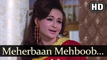 Meherbaan Mehboob Dilber - Aansoo Ban Gaye Phool Song - Helen - Ashok Kumar