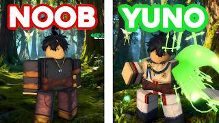 Going From NOOB TO WIND MAGIC YUNO In NEW Roblox Black Clover Game (Clover Origins)