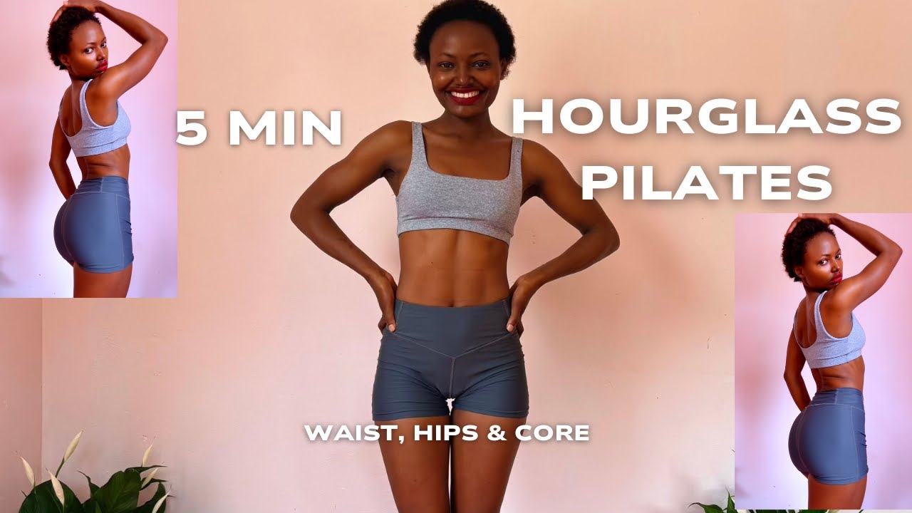 5-минутная пилатес-программа «Песочные часы» || Подходит для начинающих и не требует оборудования