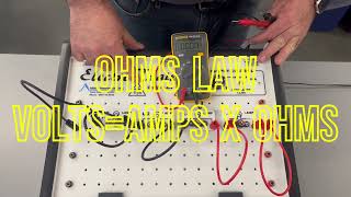 Series Circuit Demonstration by Mr. Jay Hales Automotive Lab Demonstrations 119 views 6 days ago 8 minutes, 18 seconds