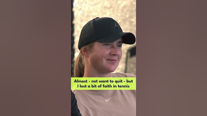 Gaël Monfils Beautiful Speech To Elina Svitolina After Winning Title 🥰