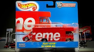 Lamley Showcase: Opening the Hot Wheels x Supreme Team Transport Set