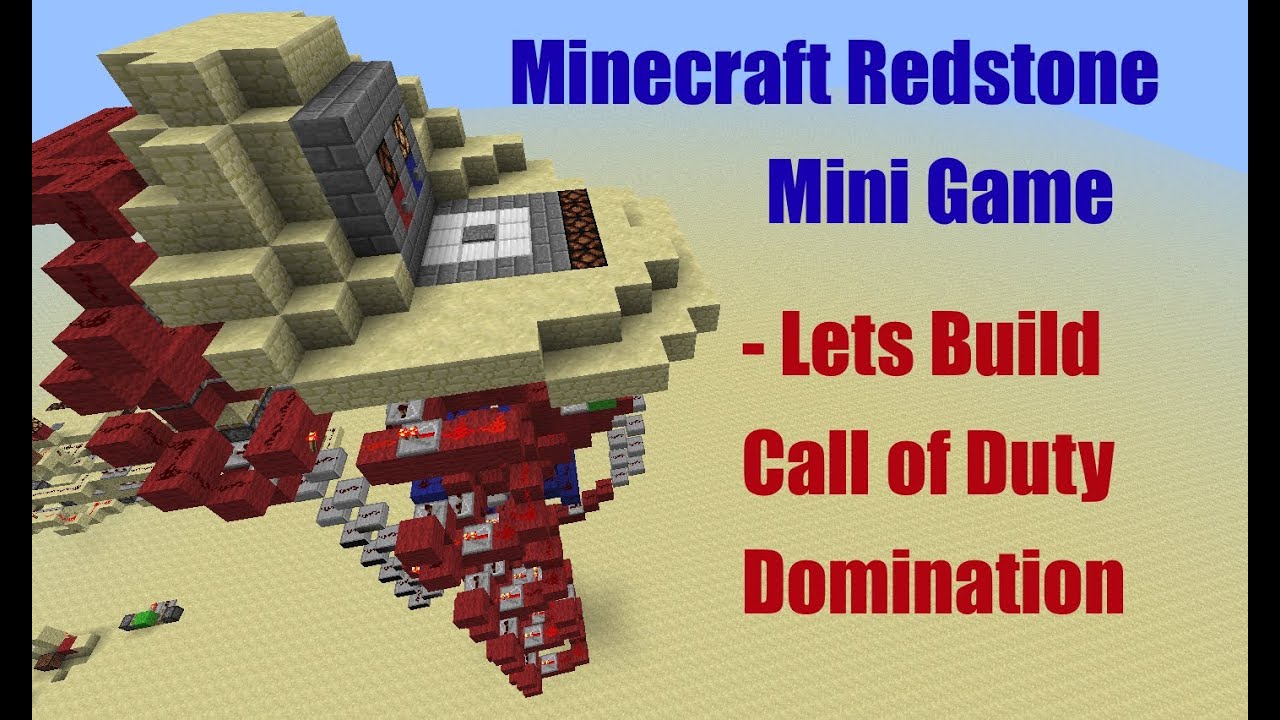 Lets Build Call of Duty Domination in Minecraft - A PvP MiniGame ...