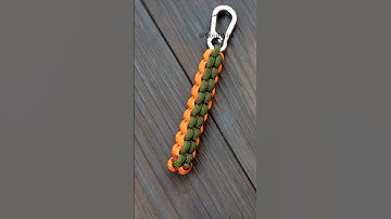 Box Knot paracord keychain #shorts #paracord  #diyparacord #keychain #handmade #diy