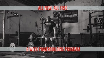 FREE 8 Week Powerbuilding Program