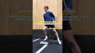 Simple and repeatable template to warm up for your lower body lifting sessions