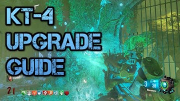 HOW TO UPGRADE KT-4 WONDER WEAPON! FAST, EASY TUTORIAL! BO3 ZOMBIES (ZETSUBOU NO SHIMA)