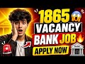 Union Bank of India Apprentice Vacancy 2026 | 1865 job vacancy #babkjob