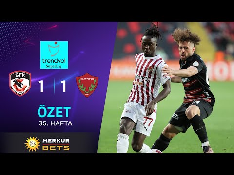 Merkur-Sports | Gaziantep FK (1-1) A. Hatayspor - Highlights/Özet | Trendyol Süper Lig - 2023/24