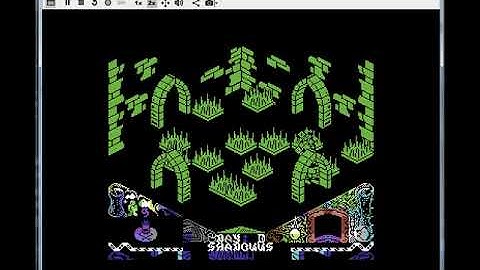 Knight Lore - Commodore 64 - emulador Amiga Forever 2016 Plus Edition