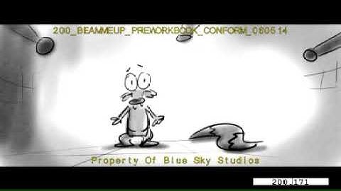 Ice Age 5 - BEAM ME UP SCRATTY - Scrat Storyboard Sequence: Josh 