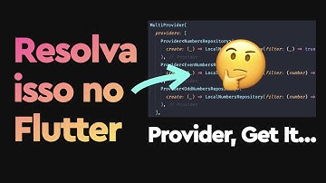 🔴 Injeção de Dependência no Flutter, como resolver esse problema!!