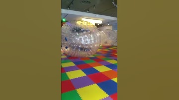 Get strapped-in the Zorb ball at Bump and Roll