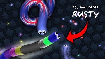 PLAYING SLITHER.IO FOR THE FIRST TIME IN 4 YEARS//HOW BIG CAN I GET?