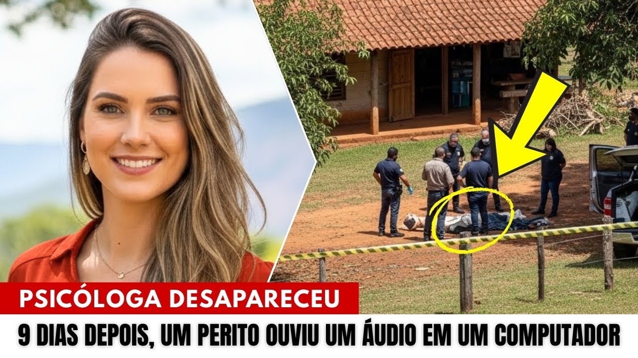 Psicóloga desapareceu dormindo em casa. 9 dias depois, um perito ouviu algo no computador da polícia
