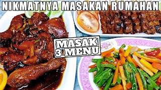 Saking Enaknya Menu Ini Bikin Nasi Cepet Ludes.! 3 Menu Masakan Sederhana Sehari-hari