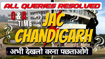 JAC CHANDIGARH Counselling 2023 | JAC Chandigarh counselling All Queries Resolved | DS ACADEMY