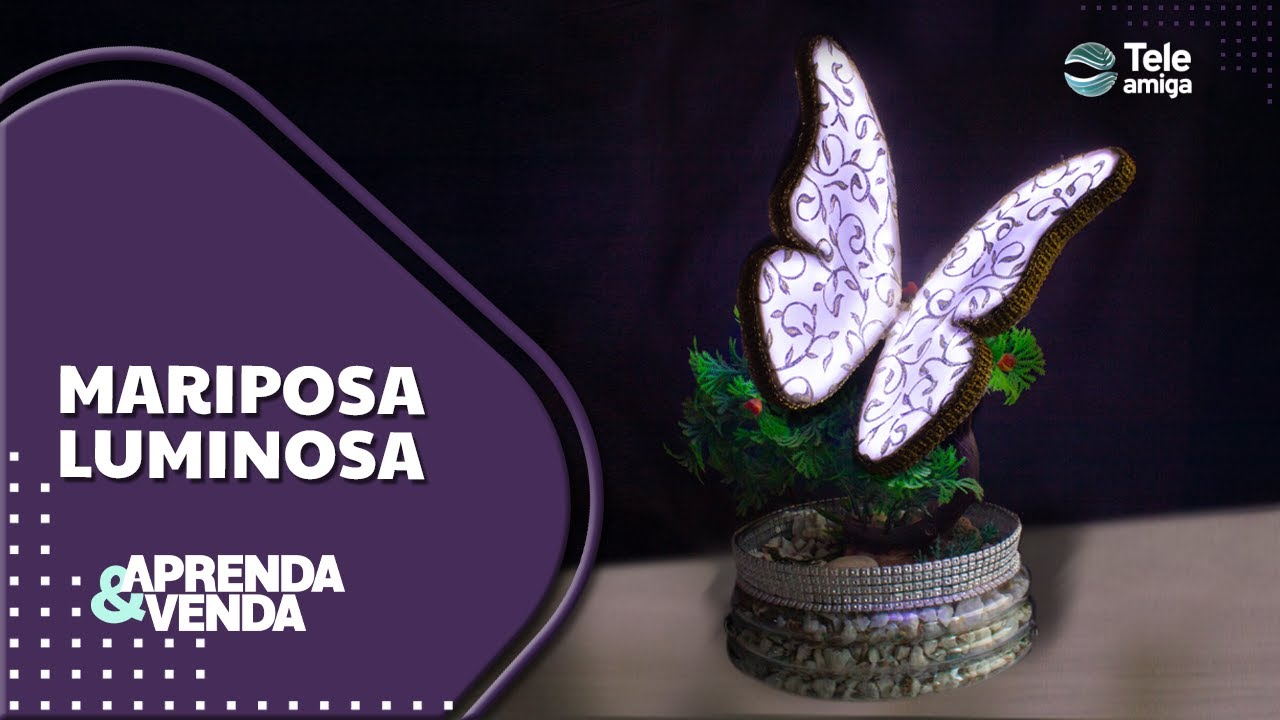 🦋✨ MARIPOSAS LUMINOSAS: Magia que Brilla en la Oscuridad ✨🦋 #teleamiga