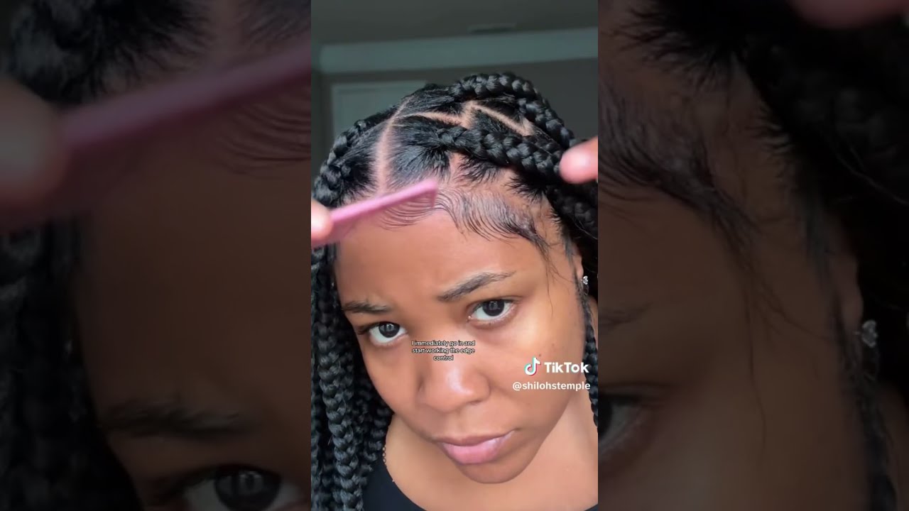 Viral Edge Control How To Lay Edges Hair Tips