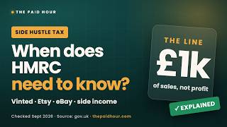 Full Side Hustle Tax UK 2026: From £1,000 to Self Assessment News