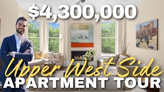 NYC Apartment Tour | What $4,300,000 buys you on the UPPER WEST SIDE