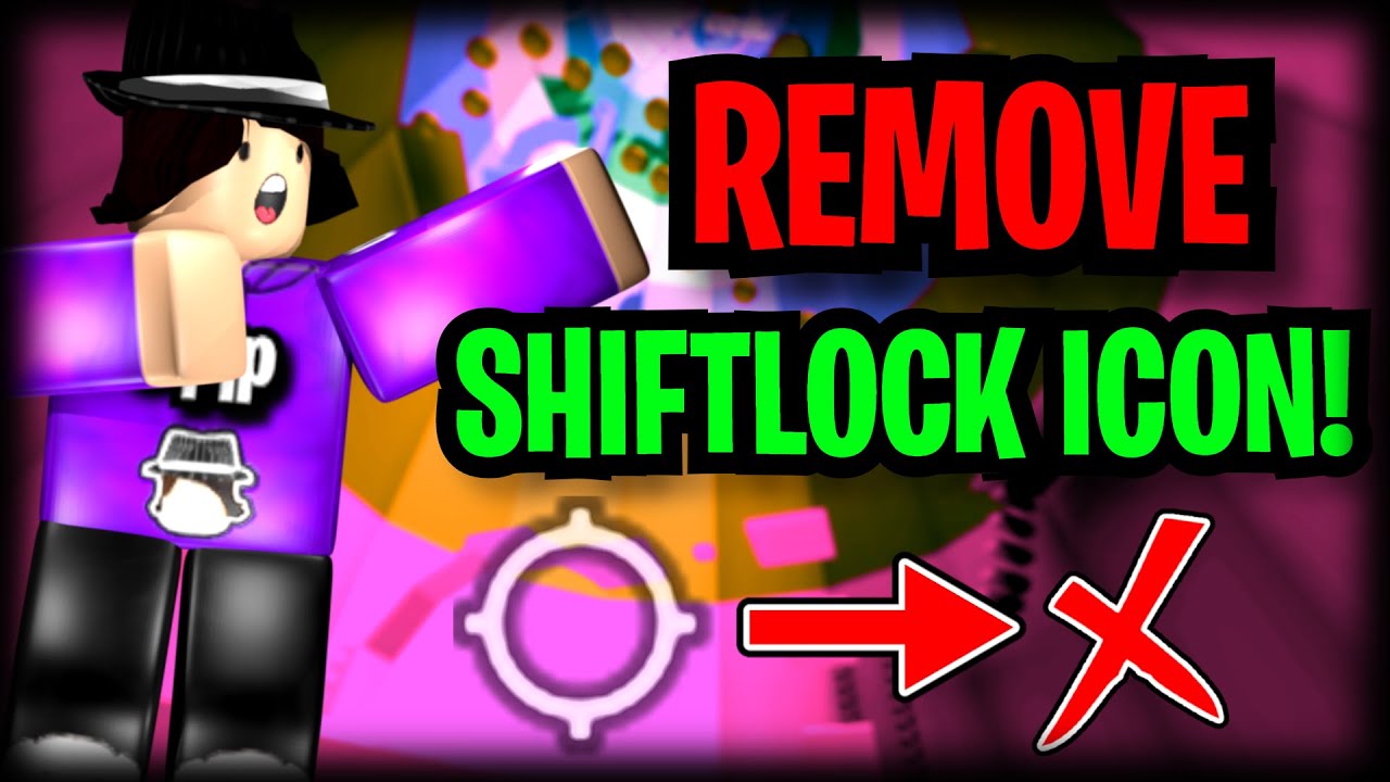 How To Remove The Shift Lock Icon Roblox Tower Of Hell Youtube - roblox shift lock cursor png