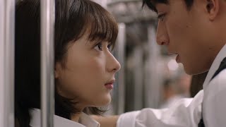 GENERATIONS白濱亜嵐、平祐奈を電車内で“壁ドン”　2人の恋の行方は…　W主演映画「10万分の1」特報解禁