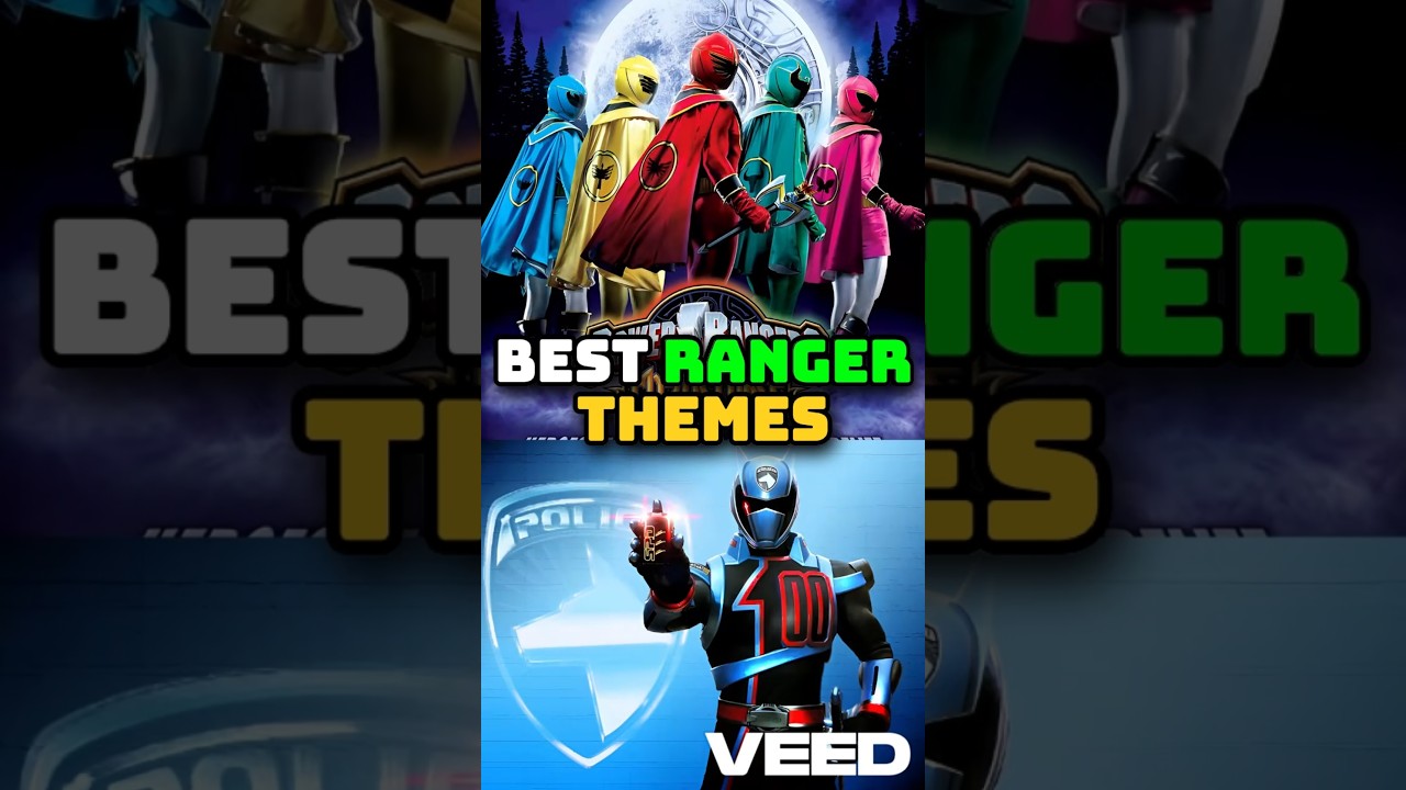 Лучшие темы Power Rangers 